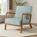 Fauteuil d'appoint du milieu du siècle en velours côtelé – 1 place, plusieurs couleurs