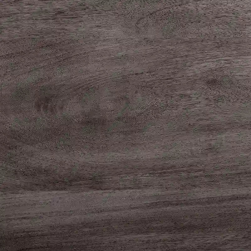 Table à manger ronde sur pied en bois de manguier massif – 6 places, plusieurs coloris