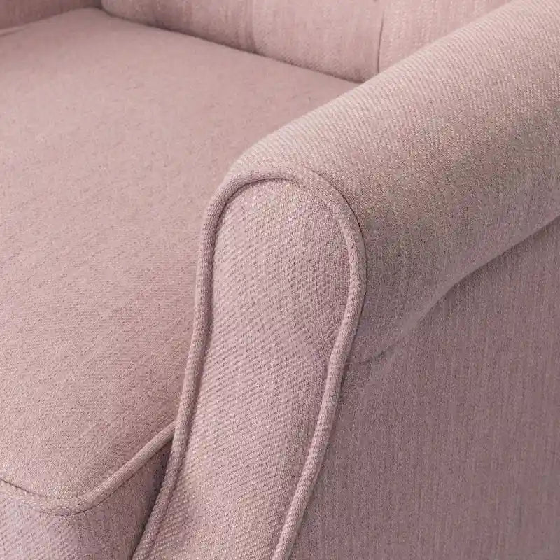 Fauteuil inclinable à dossier basculant, capitonné en polyester – 1 place, plusieurs coloris