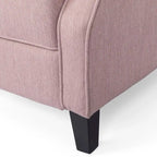 Fauteuil inclinable à dossier basculant, capitonné en polyester – 1 place, plusieurs coloris