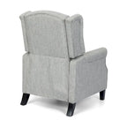 Fauteuil inclinable à dossier basculant, capitonné en polyester – 1 place, plusieurs coloris