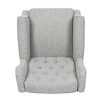 Fauteuil inclinable à dossier basculant, capitonné en polyester – 1 place, plusieurs coloris