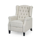 Fauteuil inclinable à dossier basculant, capitonné en polyester – 1 place, plusieurs coloris