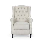 Fauteuil inclinable à dossier basculant, capitonné en polyester – 1 place, plusieurs coloris