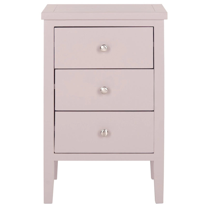 Table d'appoint à 3 tiroirs style champêtre – Plusieurs couleurs