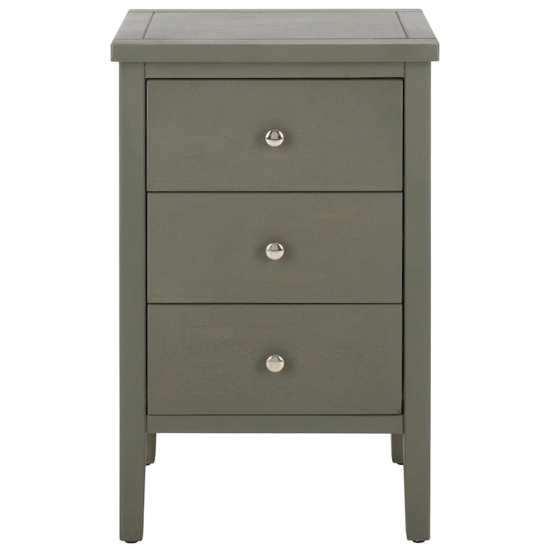 Table d'appoint à 3 tiroirs style champêtre – Plusieurs couleurs