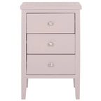 Table d'appoint à 3 tiroirs style champêtre – Plusieurs couleurs