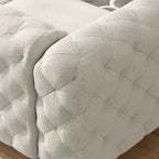Canapé Chesterfield 3 places en velours capitonné – Plusieurs coloris disponibles