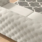 Canapé Chesterfield 3 places en velours capitonné – Plusieurs coloris disponibles