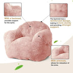 Fauteuil poire en mousse à mémoire de forme et fausse fourrure – 1 place, plusieurs coloris
